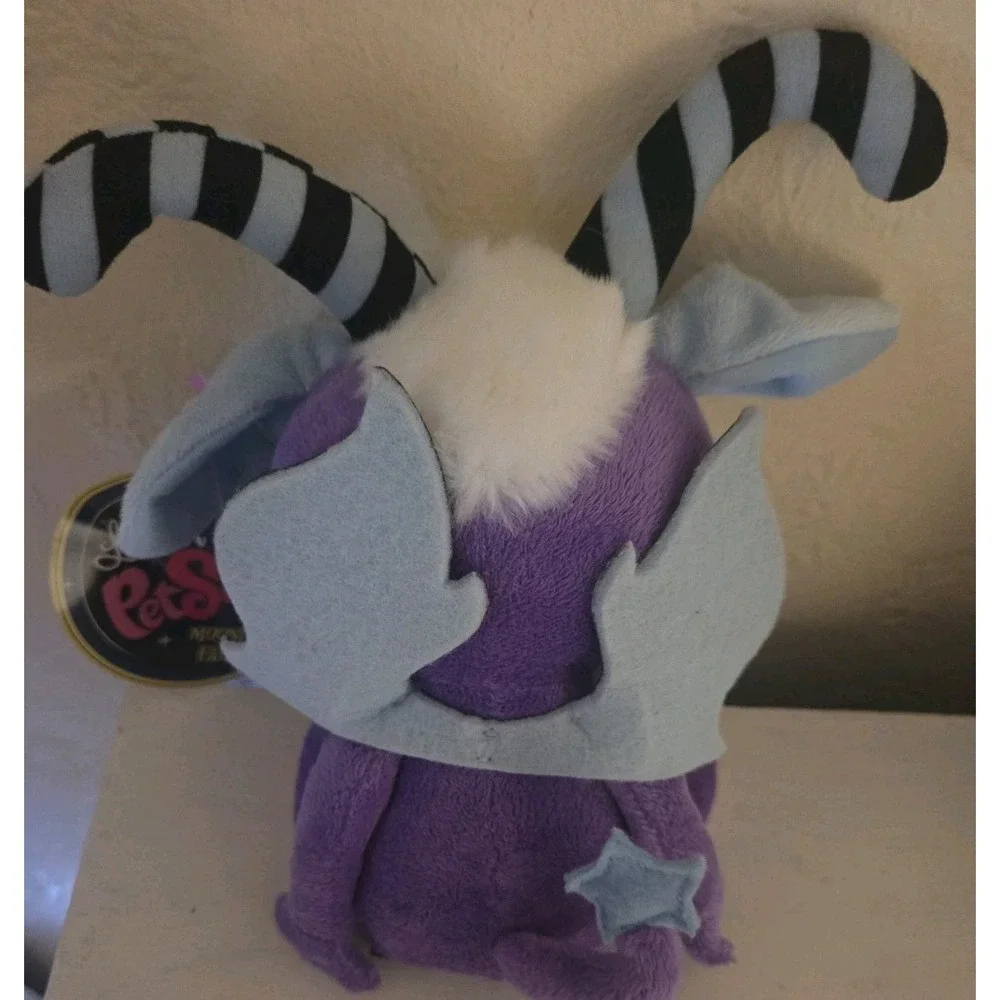 Littlest Pet Shop Purple Moonlite Fairies Plush LPS 2012 Hasbro NWT Whimsical